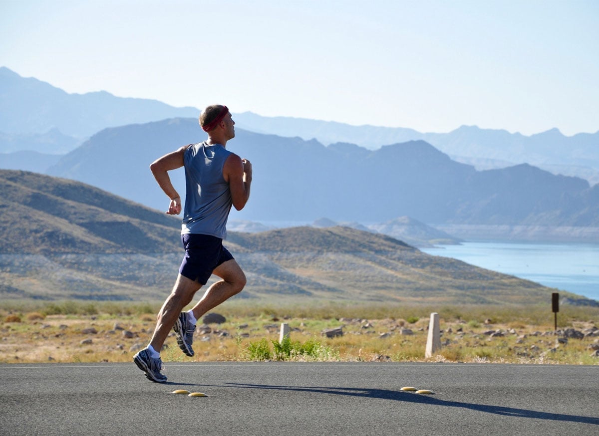 movement guy running staying active healthy