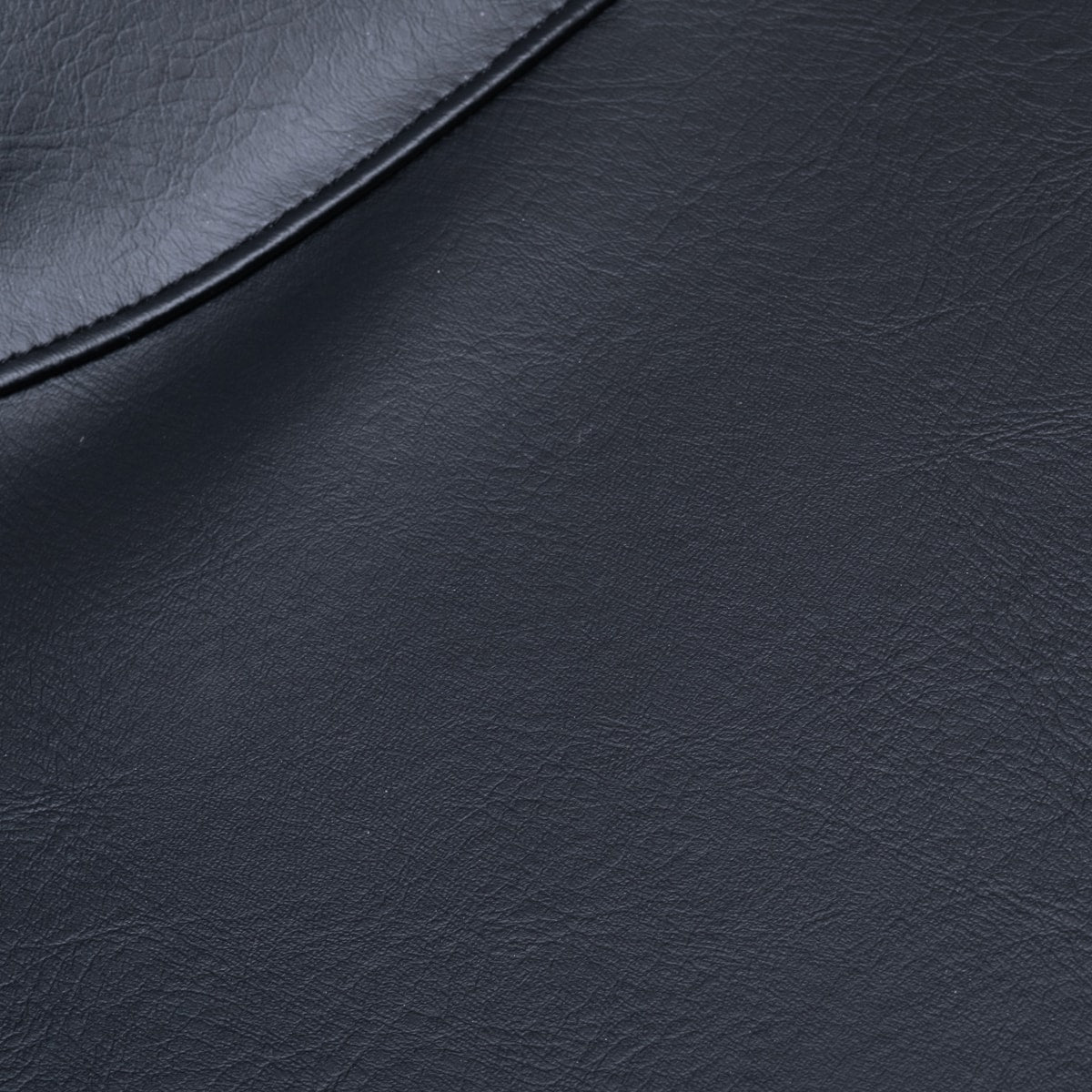 vegan black performance leather covering